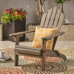 View Larracey Solid Wood Folding Adirondack