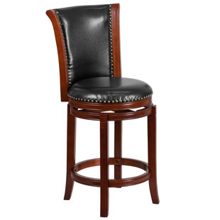 Asceanna 26 Swivel Bar Stool by Red Barrel Studio