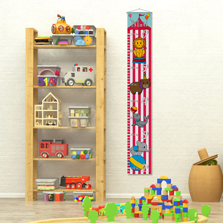 Harriet Bee Coria Baby Circus Animals On Tapestry Personalized Growth Chart Wayfair