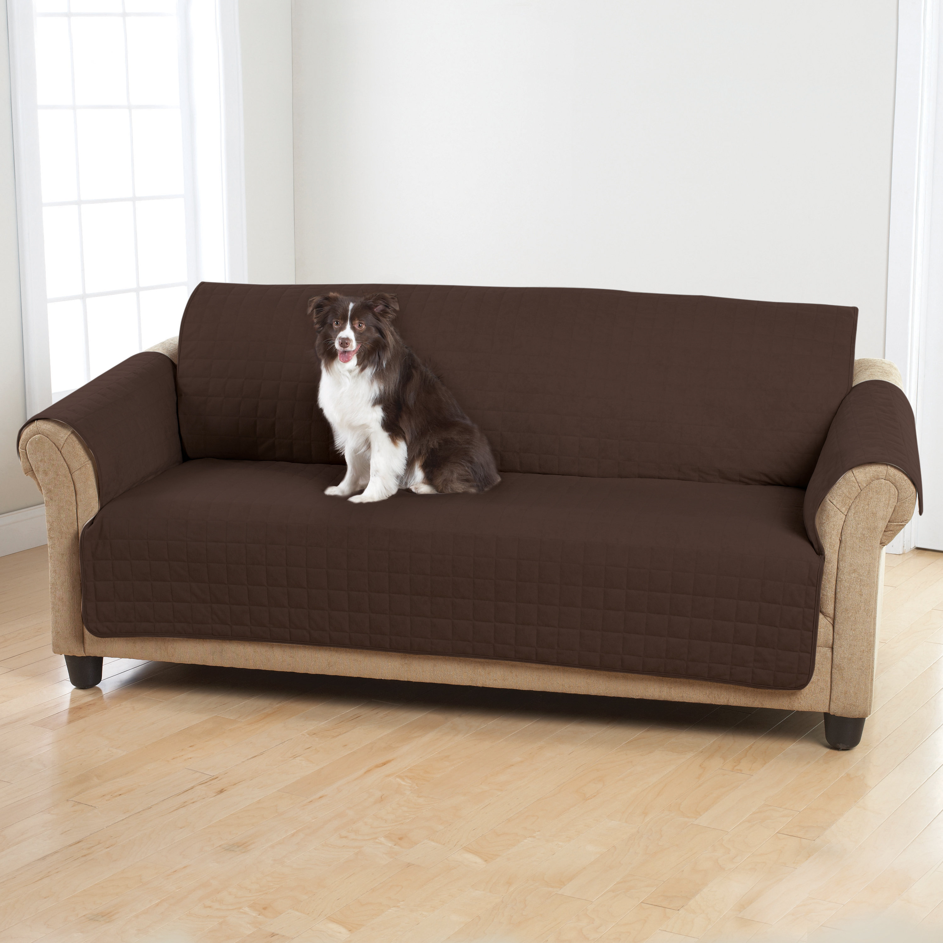 Sure Fit Box Cushion Sofa Slipcover Reviews Wayfair Ca