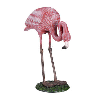 Multi-Color Design Toscano HF616702 Party Time Pink Flamingo Statue 