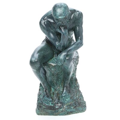 Kelston Rodin's Thinker Medium Figurine Astoria Grand