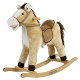 furry rocking horse