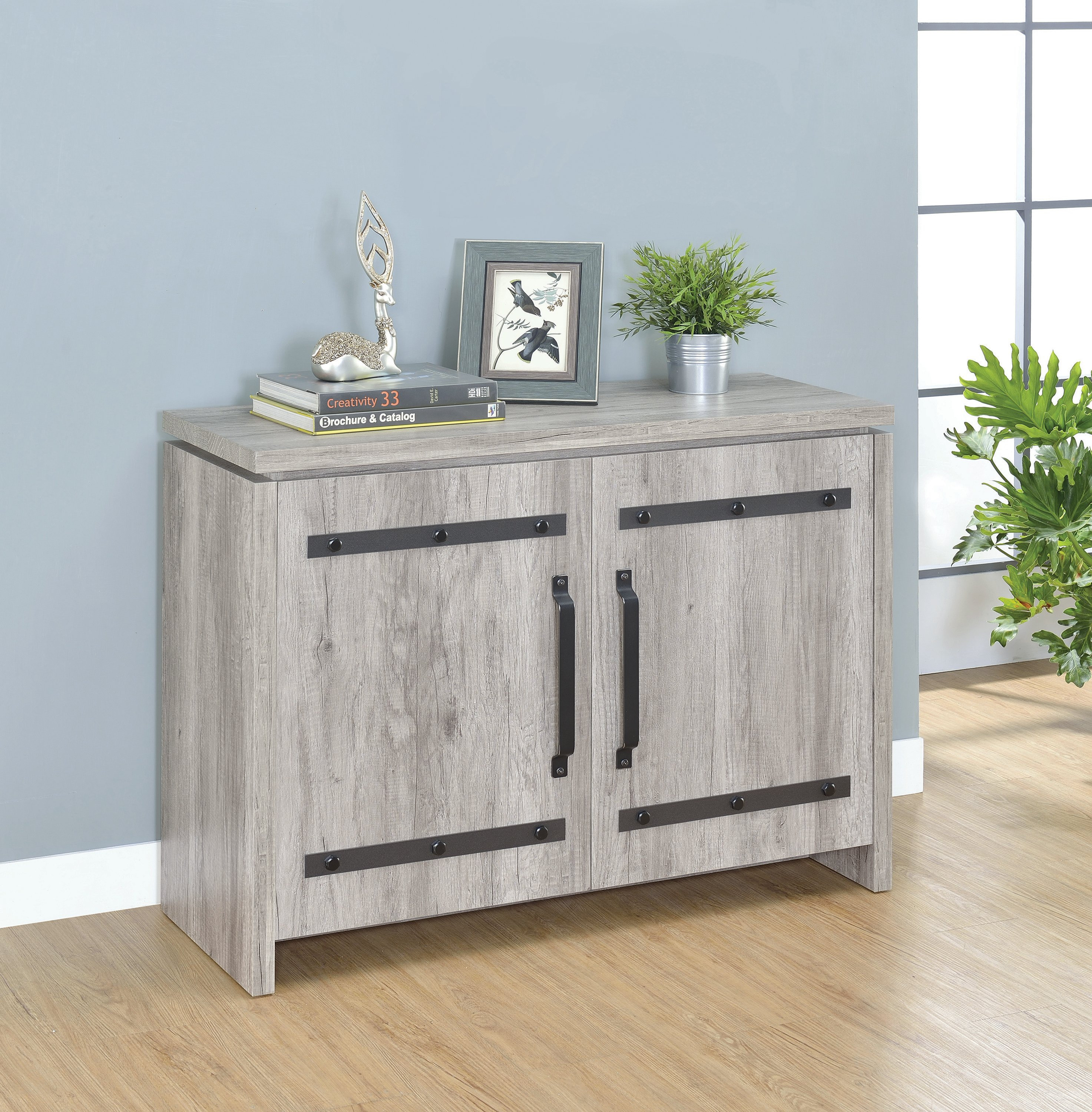 Gracie Oaks Baccarin 2 - Door Accent Cabinet | Wayfair