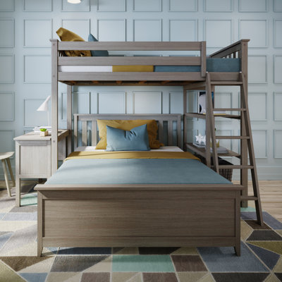 Adult Loft Bed With Desk | Wayfair