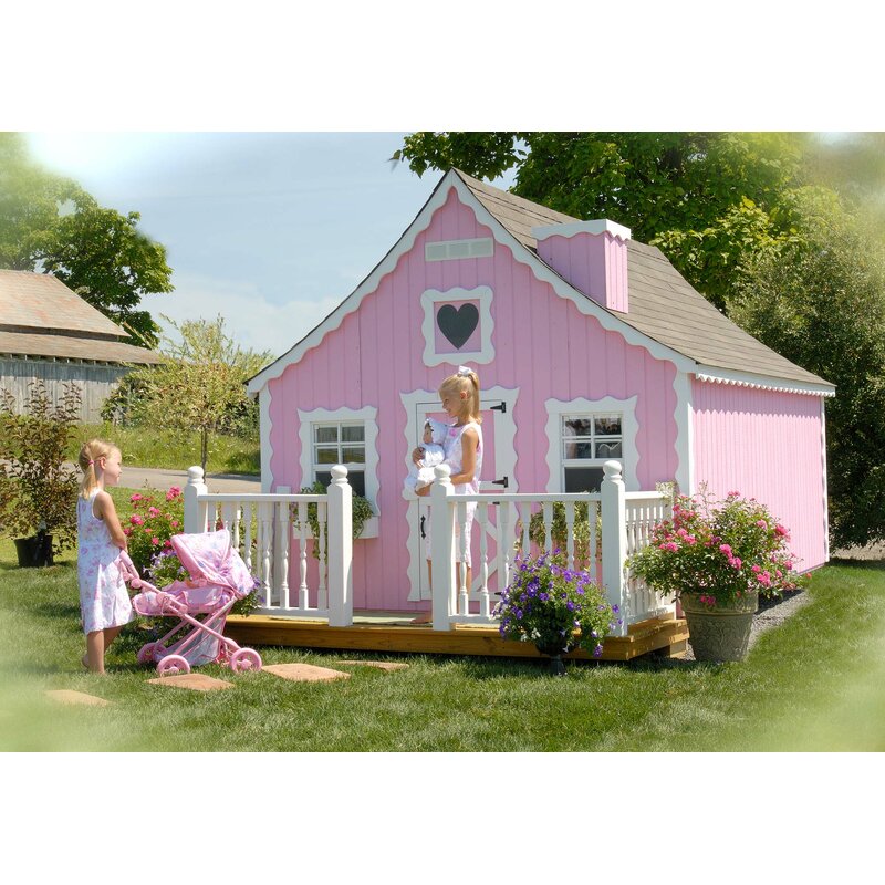 Little Cottage Company Gingerbread Diy Kit 8 X 10 Playhouse