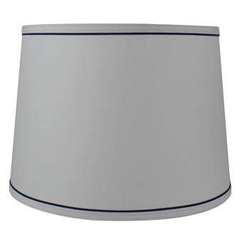 Charlton Home 8 5 H X 12 W Chenille Drum Lamp Shade Spider Reviews Wayfair