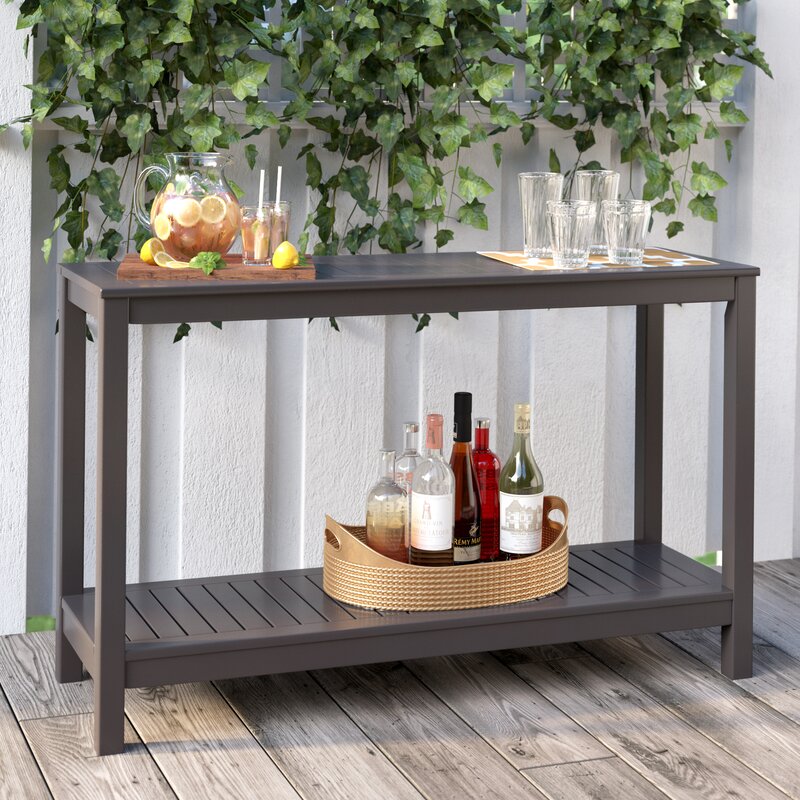 outdoor console table home depot