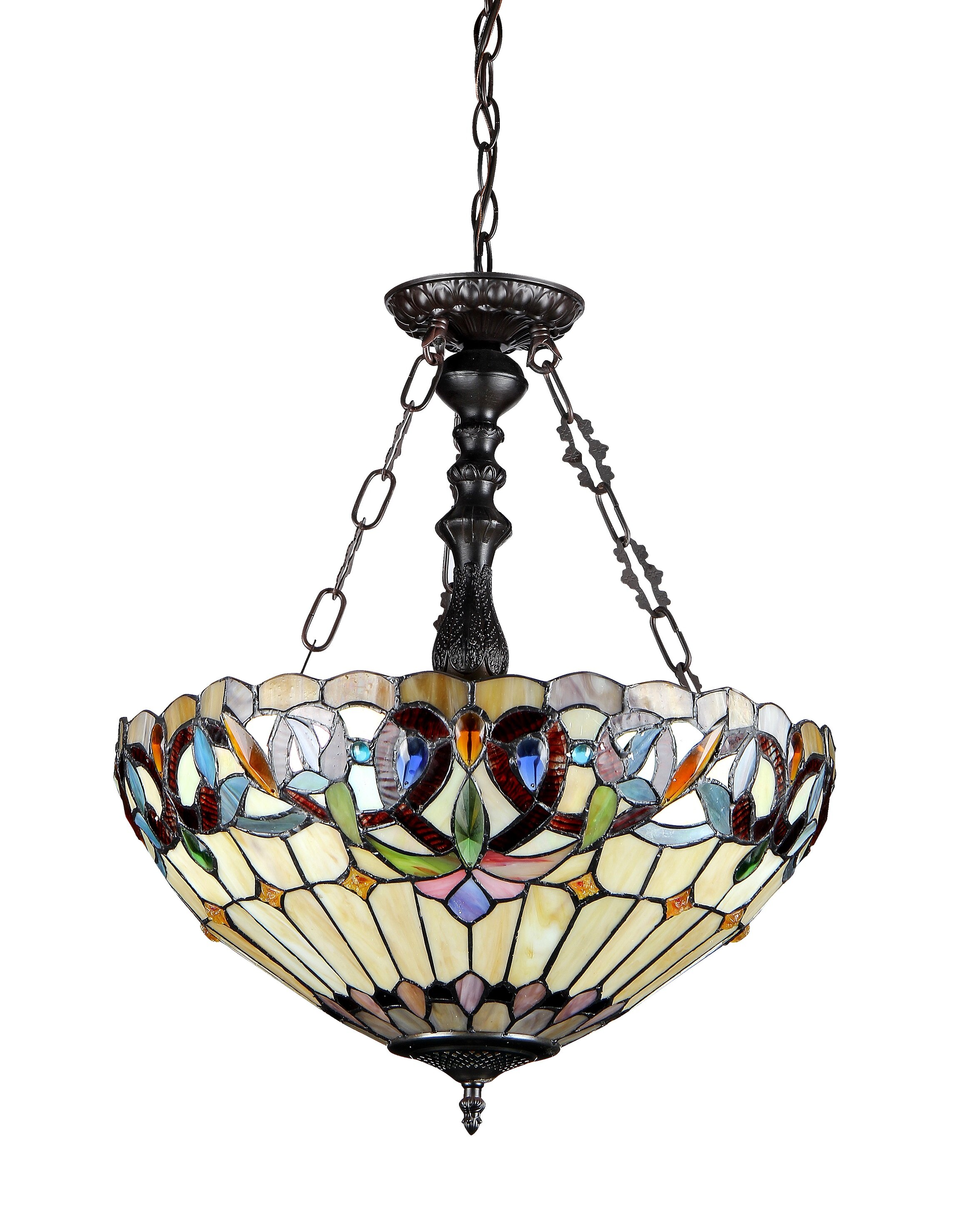 Astoria Grand Laurie 3 - Light Unique   Statement Bowl Pendant 