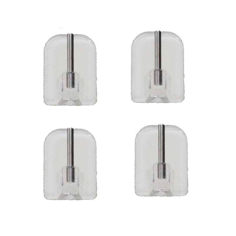 Evideco Self Adhesive Hooks Sash Curtain Hardware ...