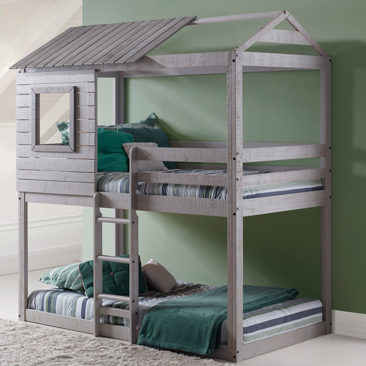 cheap twin over twin bunk beds