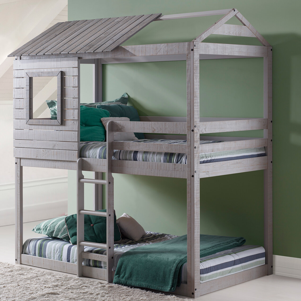 bellmead twin over twin bunk bed