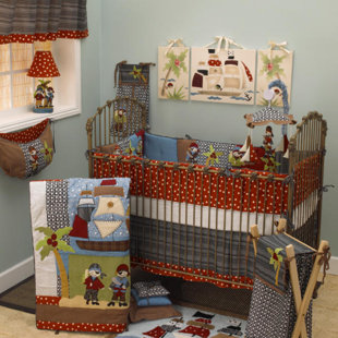 Pirate Nursery Wayfair Pirates Cove 10 Piece Crib Bedding Set