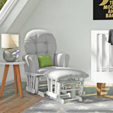 espresso rocking chair nursery