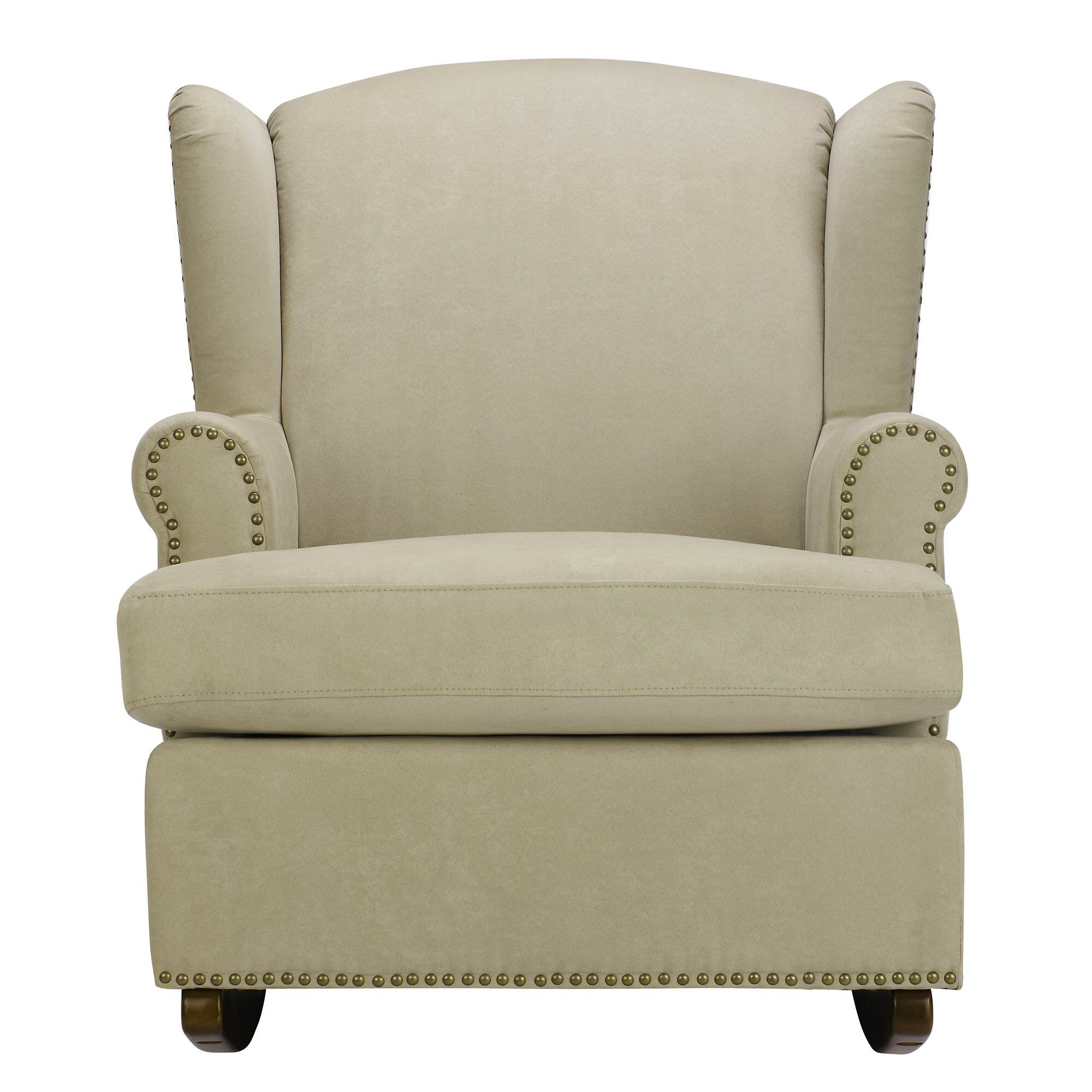 wingback nursing chair