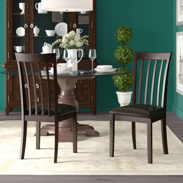 Dark Wood Dining Room Chairs Wayfair