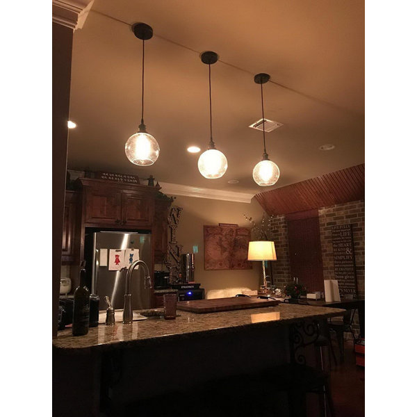 Breakwater Bay Pitts 1 Light Single Globe Pendant Wayfair