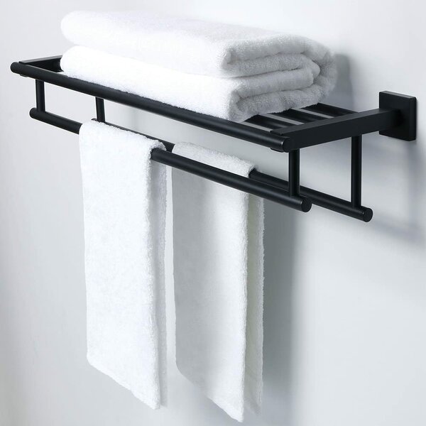 AngleSimple Bathroom Wall Mounted Towel Rack & Reviews ...