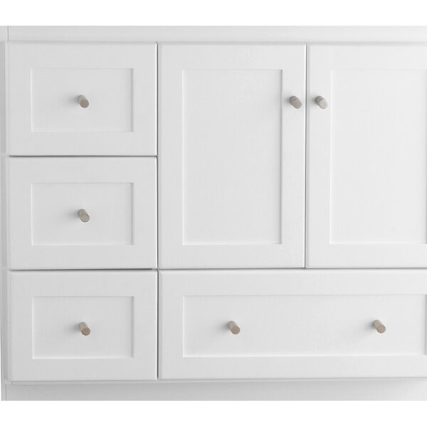 30 White Shaker Single Bathroom Vanity Base Cabinet 30 W X 21 D X 32 H Home Improvement Plumbing Fixtures