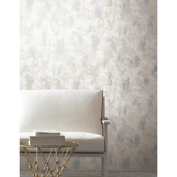 York Wallcoverings Antonina Vella Modern Metals Abstract Wallpaper ...