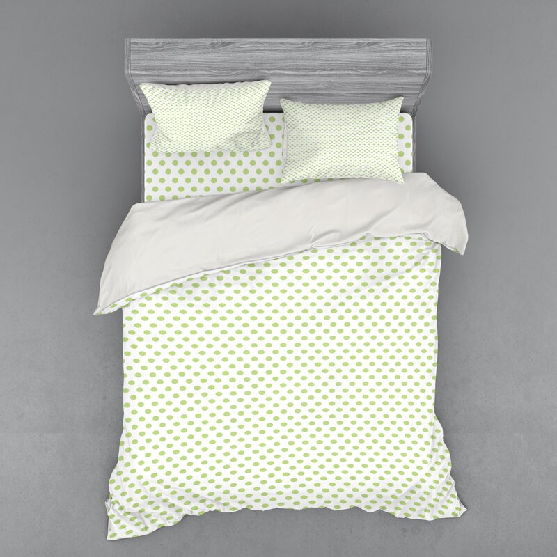 East Urban Home Ambesonne Green Bedding Set Vintage Old Fashioned