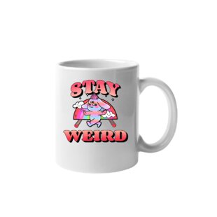 CRAZY FRIEND Printed Cup Ceramic Novelty Mug Funny Gift Coffee Tea 70 