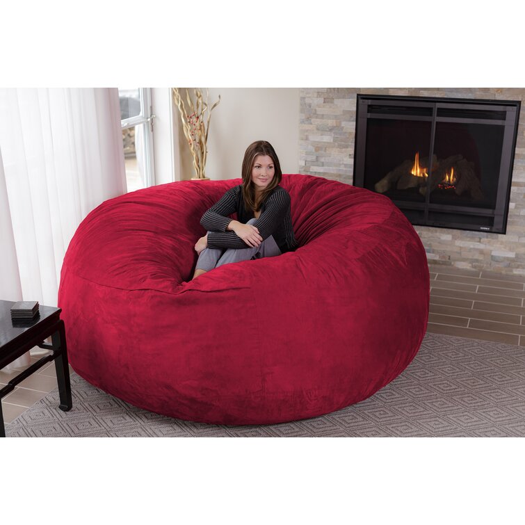 Latitude Run® Extra Large Bean Bag Sofa & Reviews | Wayfair.ca