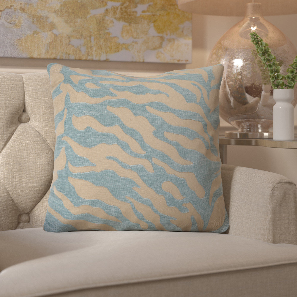 Willa Arlo Interiors Kaler Eye Catching Zebra Throw Pillow Kaler Eye Catching Zebra Throw Pillow