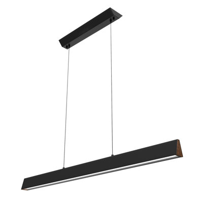 Flair Kitchen Island Pendant Blackjack Lighting Finish: Matte Black