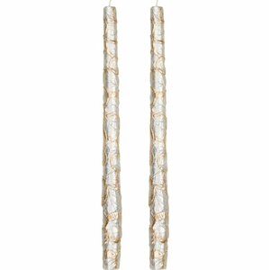 Leaf Taper Candle (Set of 2)