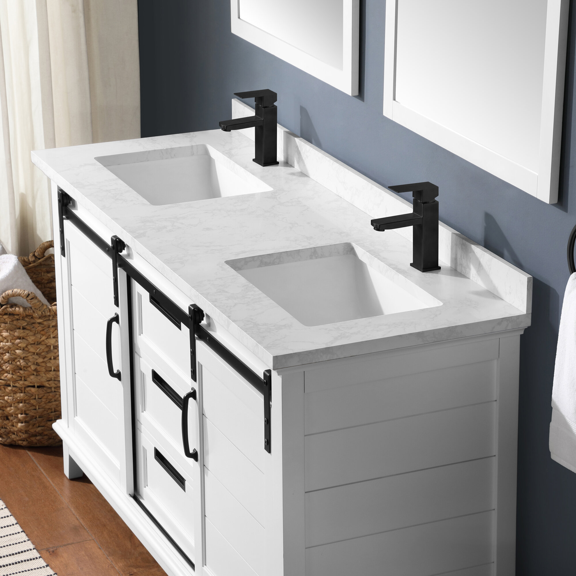 Ove Decors Edenderry 60 Double Bathroom Vanity Set Reviews