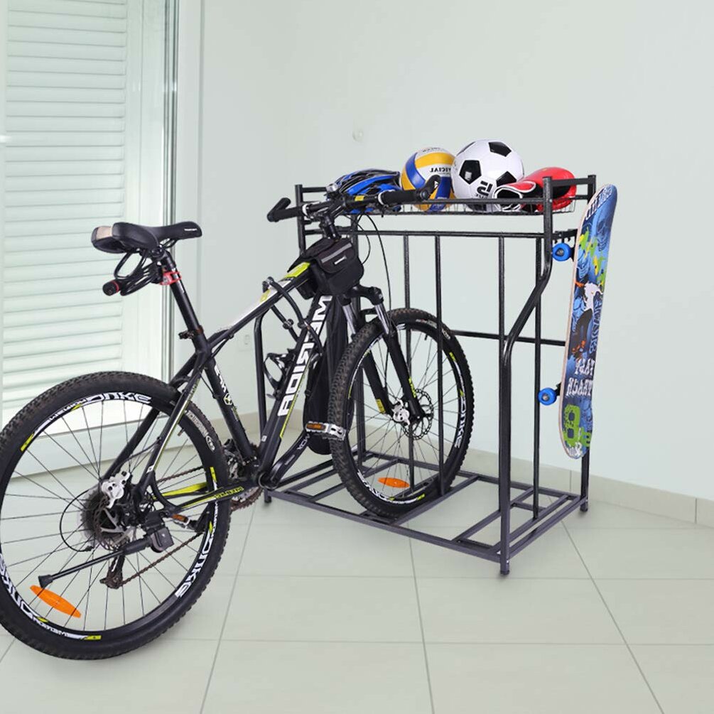rack for bikes in garage