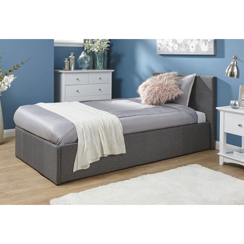 Riley Ave Gabriella Upholstered Ottoman Bed Reviews Wayfair Co Uk Gabriella Upholstered Ottoman Bed