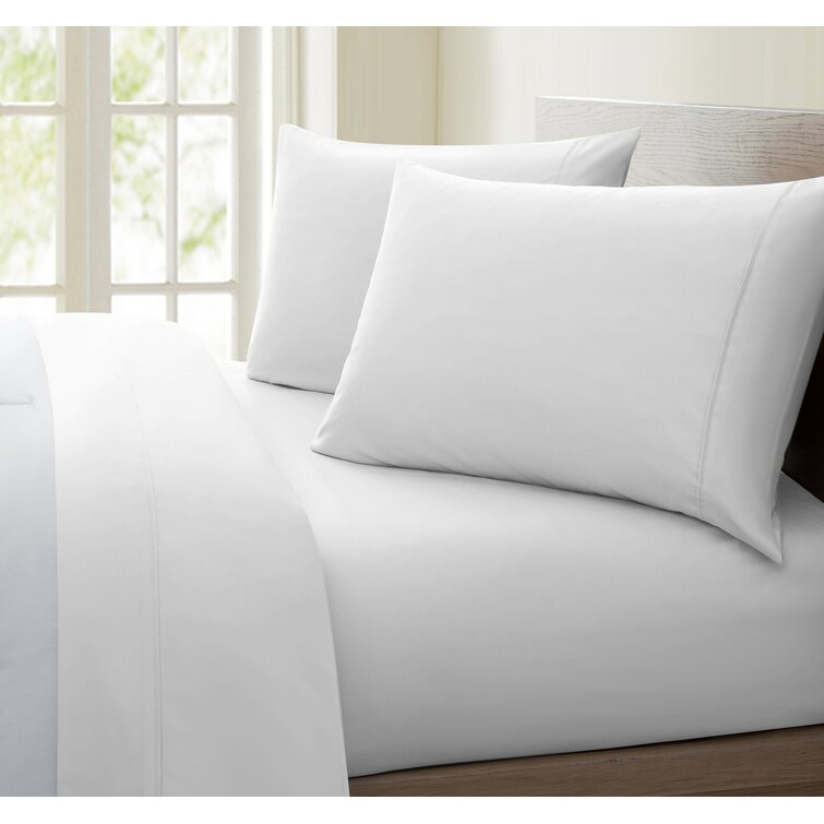 Luxury Bedding Set  Pure Cotton All Size Ivory Solid 6" Deep 600 Thread Count 