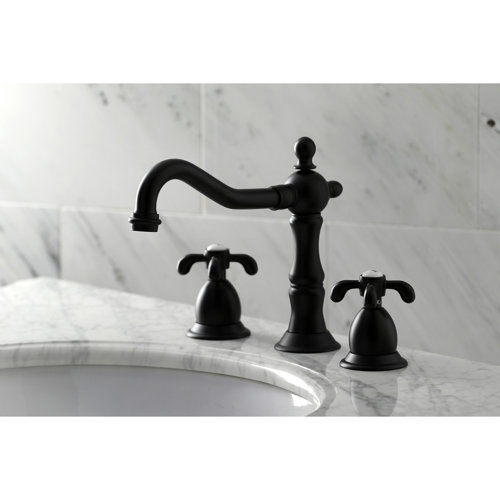 Kingston Br French Country Widespread Bathroom Faucet With Widespread Bathroom Faucet