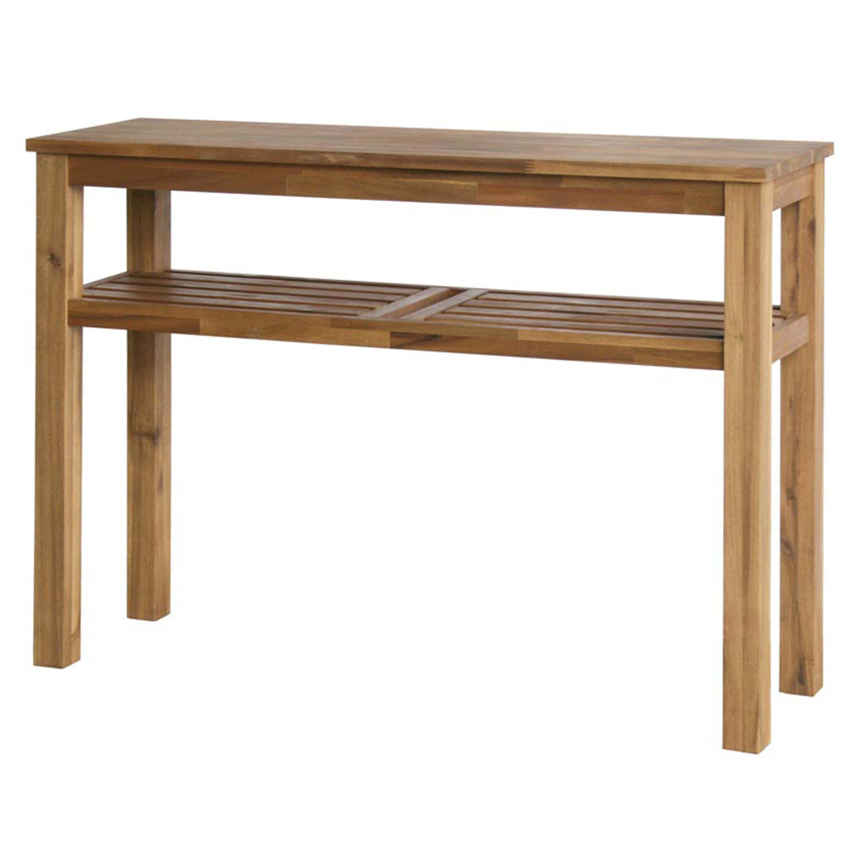 Millwood Pines Yokum 43.5'' Solid Wood Console Table & Reviews | Wayfair