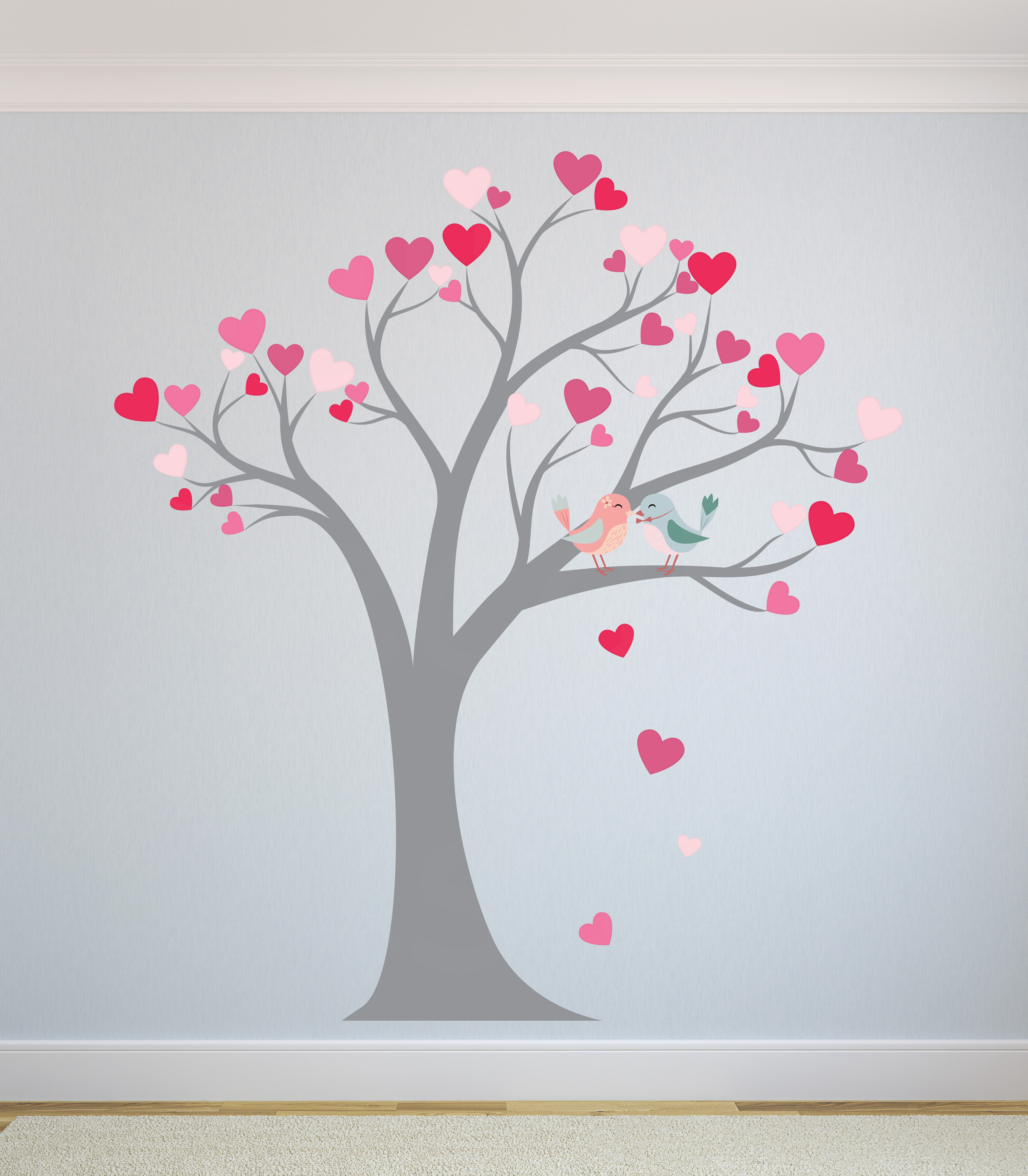 Zoomie Kids Heart Tree Nursery Wall Decal Wayfair