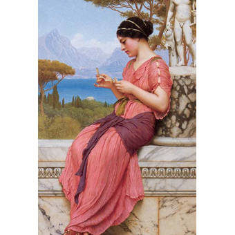 Buyenlarge The Billet Doux By John William Godward Painting