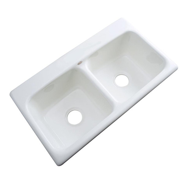 Solidcast Portland 33 L X 19 W Kitchen Sink Reviews Wayfair