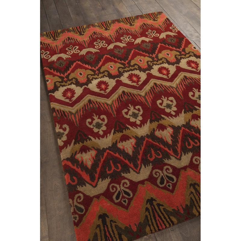 Bloomsbury Market Forbis Red Abstract Area Rug Wayfair Forbis Red Abstract Area Rug