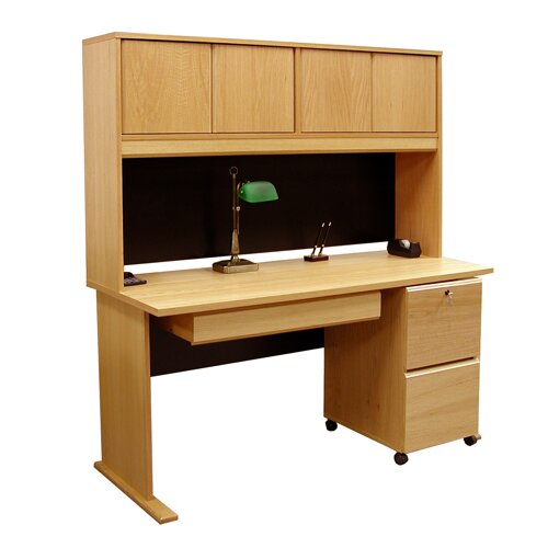 Rush Furniture Modular Credenza Desk Wayfair