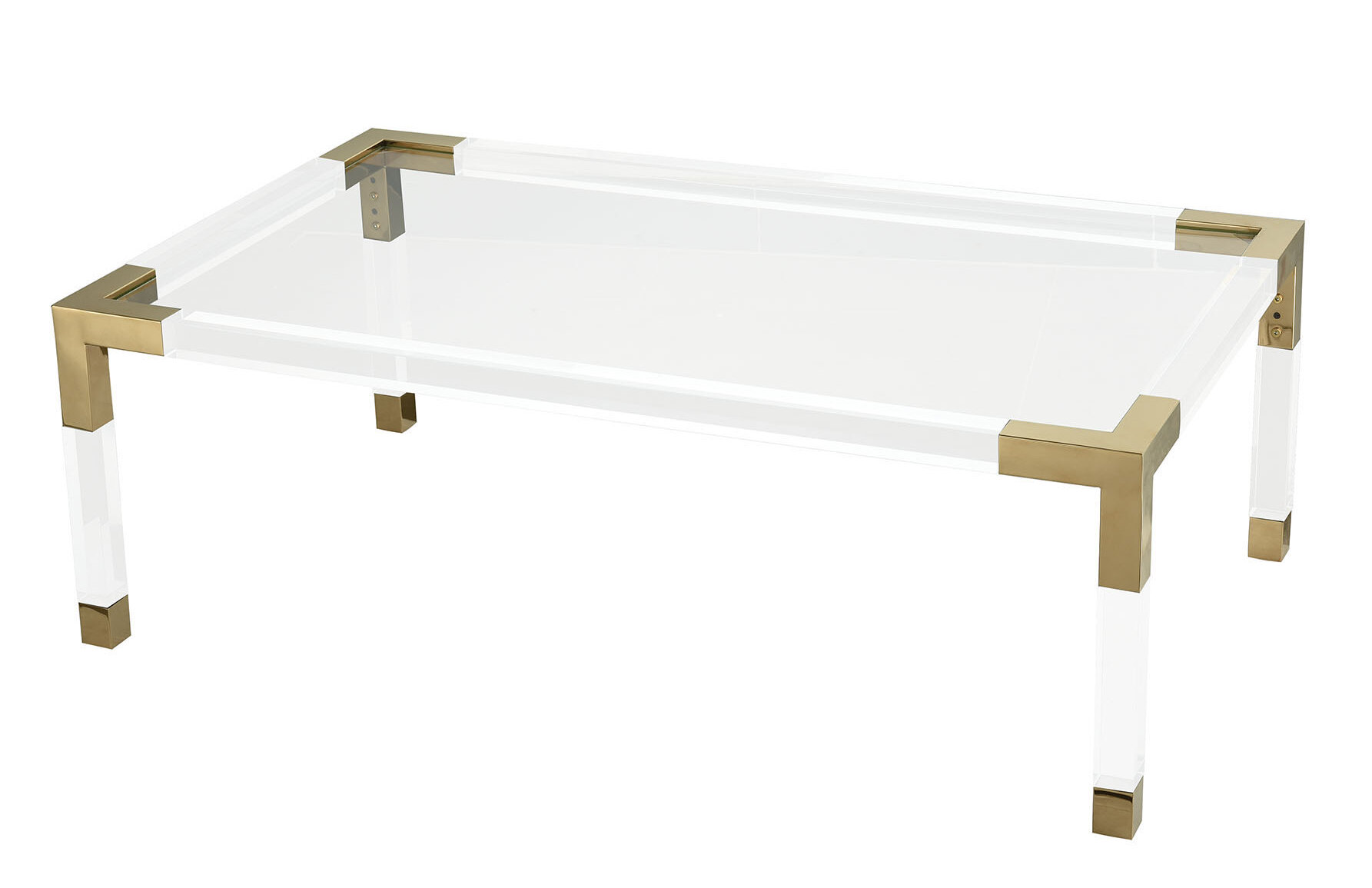 Acrylic Gold Coffee Tables You Ll Love In 2021 Wayfair