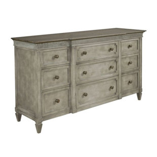 Birdseye Maple Dresser Wayfair Savona Stockholm 9 Drawer Dresser