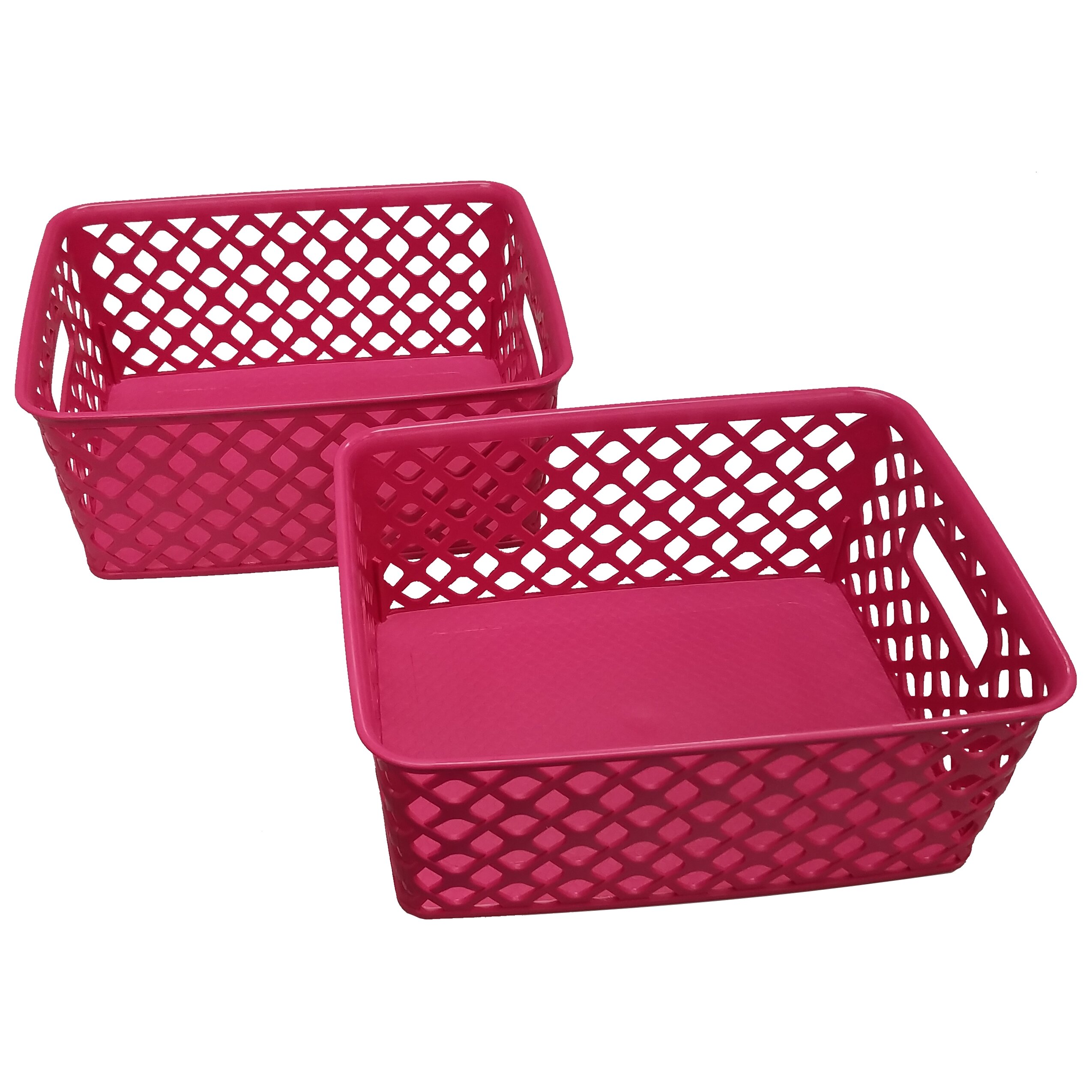 plastic basket with lid