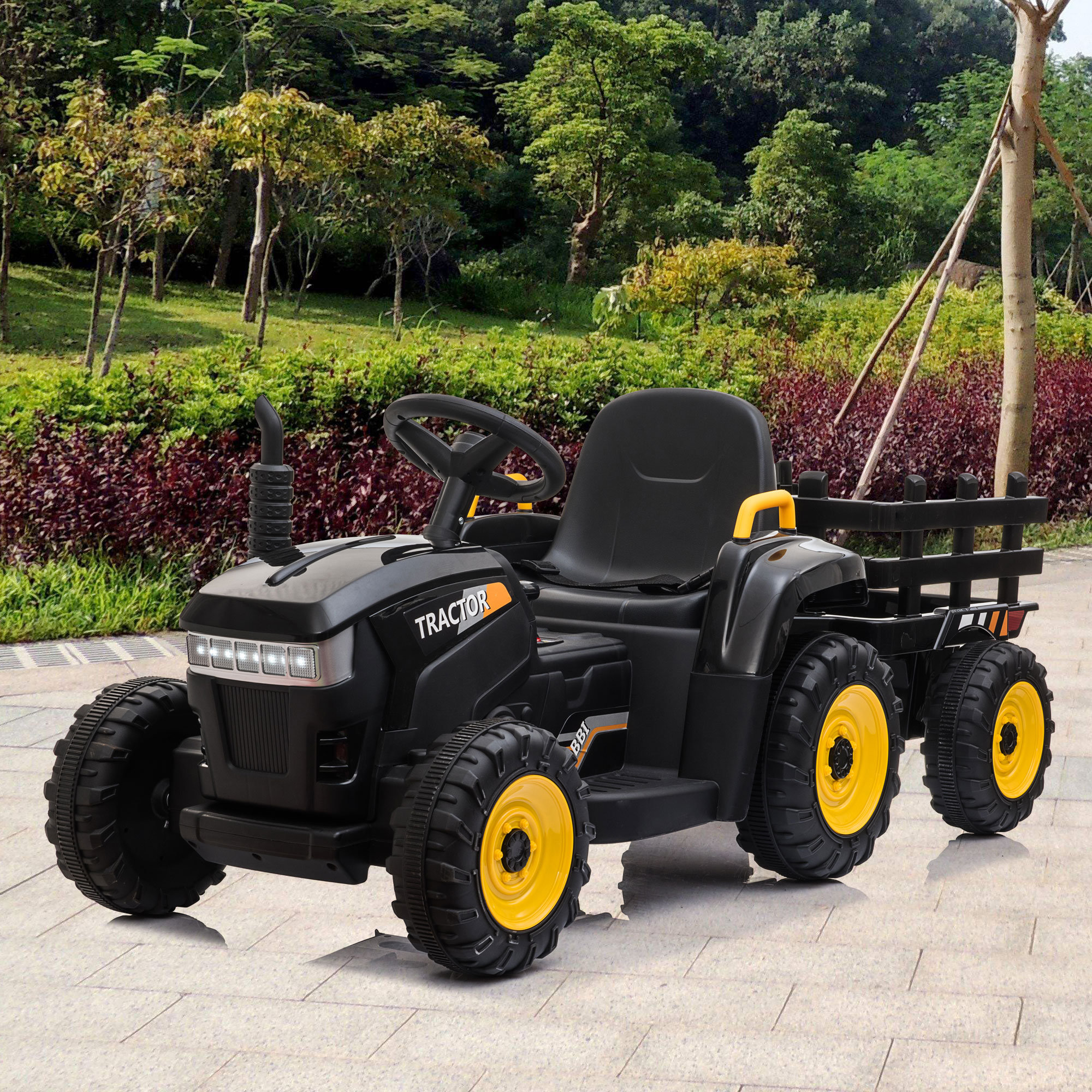 electric ride on tractor