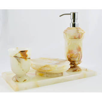 Rosdorf Park Patrice Square 4 Piece Bathroom Accessories Set Wayfair