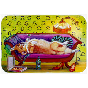 Corgi Home Alone Kitchen/Bath Mat