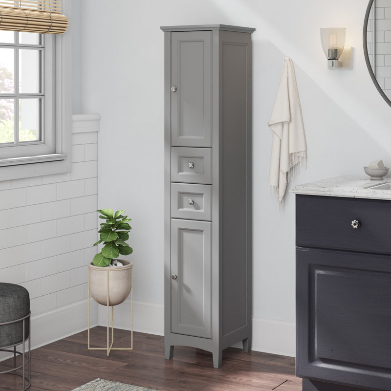 Fresca Oxford 14 W X 68 H Linen Tower Reviews Wayfair