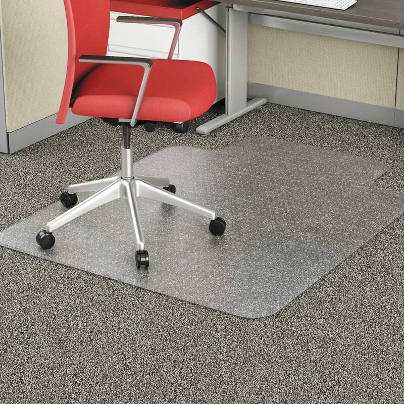 Symple Stuff Leta Occasional Low Pile Carpet Straight Chair Mat