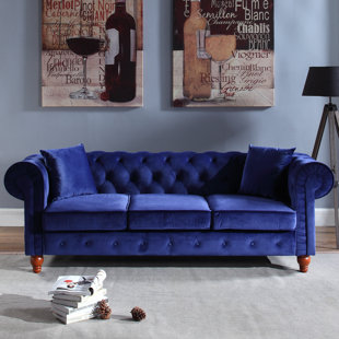 Sanders Chesterfield Sofa by Mercer41 Today Sale Only